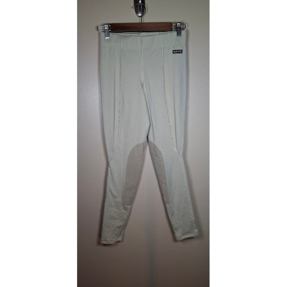 Kerrits Womens Tan Performance Equestrian Riding Breeches Knee Patch Size M
